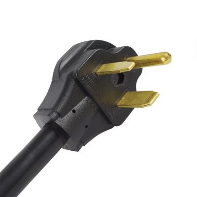 Voltagem nominal 250V 30Amp Twist Lock 3 Prong Plug masculino para L6-30R 50Amp 3 Prong Female Receptacle Generator RV Power Cord