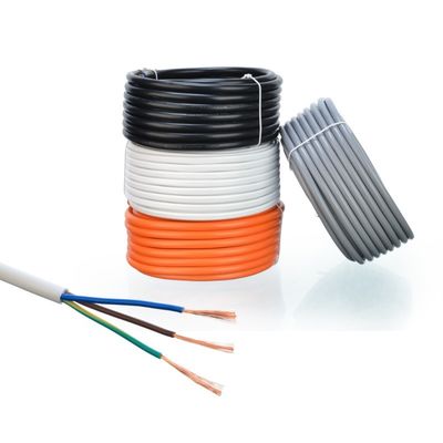 Isolamento PVC Isolado Condutor de cobre puro VGV Cabo de alimentação RVV 3x2.5mm2 3x1.5mm2 para fiação elétrica residencial