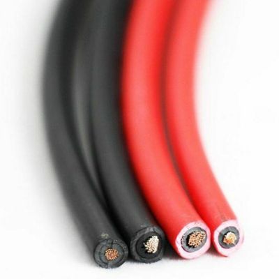 Cable solar PV-1 de condução de cobre enlatado de 6 mm2 com ensaio de teor de halogênio EN60754-1/EN60754-2 e aprovação TUV