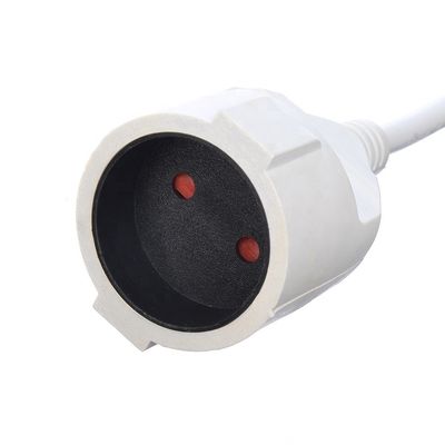 2 pin branco Eletrodomésticos Corda de alimentação direta 1,5M comprimento ou personalizado VDE 10A Corda de alimentação plug Corda de extensão
