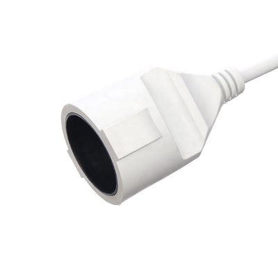 2 pin branco Eletrodomésticos Corda de alimentação direta 1,5M comprimento ou personalizado VDE 10A Corda de alimentação plug Corda de extensão