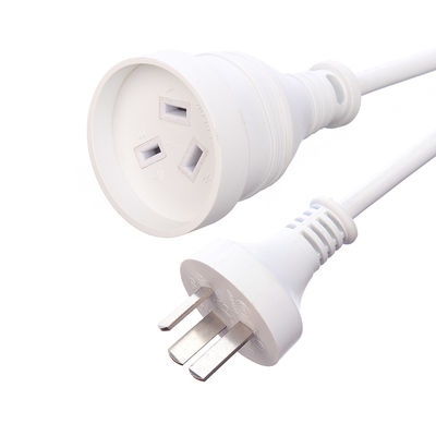 Australian SAA Standard Plug Laptop Power Cord IEC Female End Tipo 10-15A Corrente nominal para eletrodomésticos