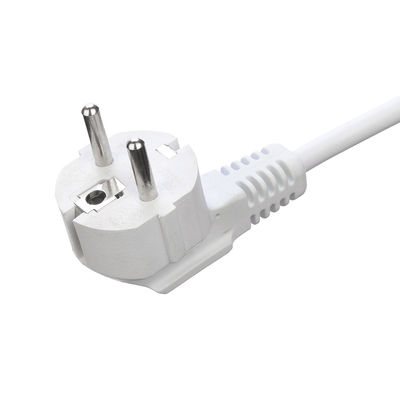 Coreia KC Padrão 2 Pin Proteção de Isolamento cabo de extensão com terra de aterragem Cable especificação H05VV-F/H05RN-F 3x0.75-1.5MM2