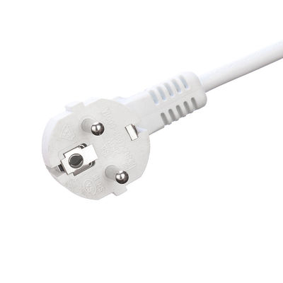 Coreia KC Padrão 2 Pin Proteção de Isolamento cabo de extensão com terra de aterragem Cable especificação H05VV-F/H05RN-F 3x0.75-1.5MM2