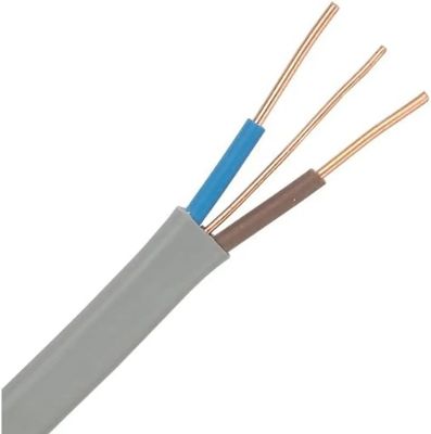 450/750v 3 núcleo cobre puro PVC casaco fio de terra cabo de terra fio de terra cabo flexível fio elétrico padrão BS 6004