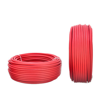 Cable solar de baixa tensão 4,0 mm PVC isolante condutor de cobre enlatado para o projeto solar de cabo solar