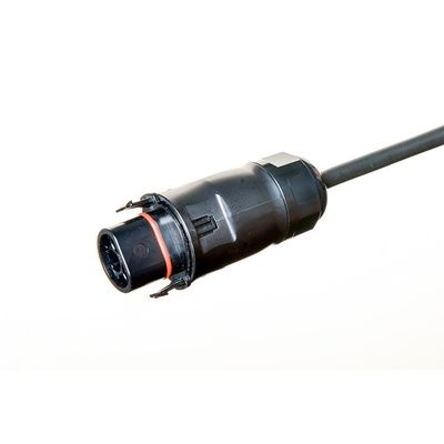 LY BC01 Euro Plug AC Corda de adaptador de alimentação para balcão Sistema Solar H07rn-f 2.5*3c Eu 0,75mm 1mm 2 Cordão de borracha