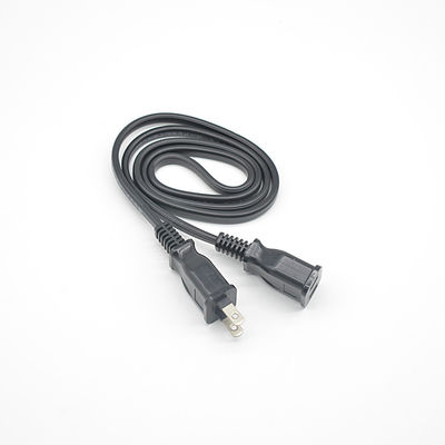 Eletrônicos de Consumo Japão Certificação PSE 2 Pin 2 Prong Cable de cabo de alimentação de PC elétrico com material de jaqueta de PVC