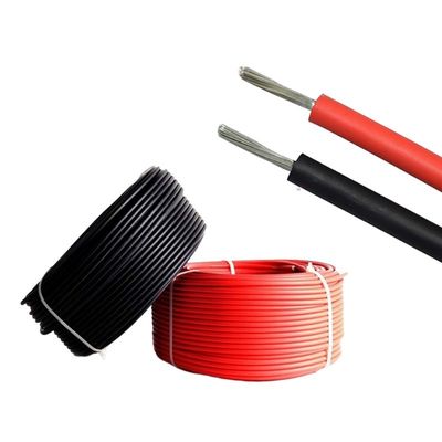 Cable solar de 1000V homologado pela TUV H1z2z2-k 10mm2 com ensaio de teor de halogênio EN60754-1/EN60754-2 e aprovação pela TUV