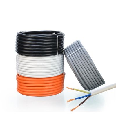 Cable de alimentação multi-núcleo Rvv para cabos de controlo e alimentação