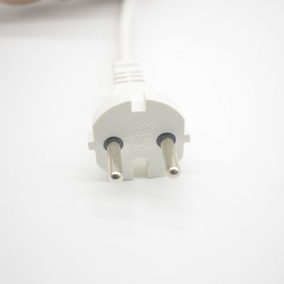 SH-67 Tipo de extremidade feminina SNI Certificado 250v 10A Retardante de Chama Cabo de Alimentação de PVC com boa venda e certificação SNI