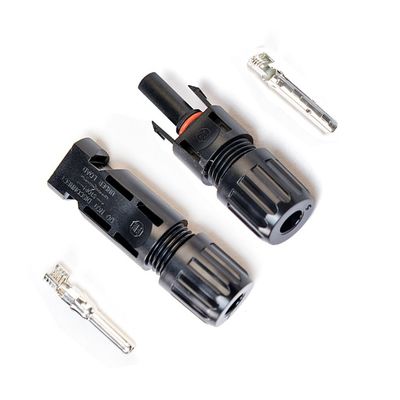 Tuv Heavy Duty Safe Solar Pv Homem e Mulher Conector de Cabo Solar de Potência DC Socket com Fusão para Uso de Cabo de Extensão Solar DC