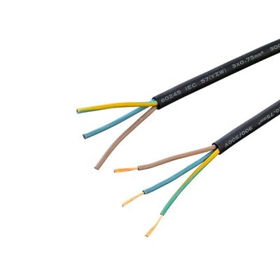 Área mecânica média H07rn f 1,5 mm 3 Núcleos Cabos eléctricos de borracha isolada para uso industrial