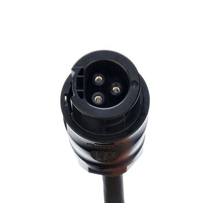 Certificado DIN VDE 0620/EN 50075 1990 Cabo de borracha isolado Euro 16A 3 Pin Plug H07rn f para PV1 solar