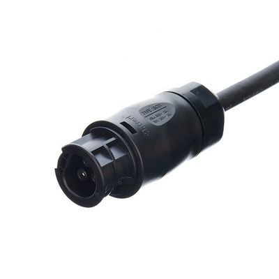 Certificado DIN VDE 0620/EN 50075 1990 Cabo de borracha isolado Euro 16A 3 Pin Plug H07rn f para PV1 solar