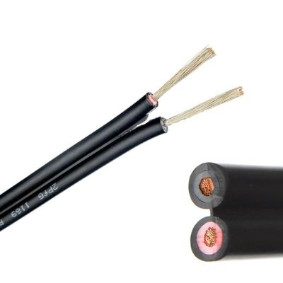Tuv Certificado 6mm 1000v Duplo Isolado Vermelho Dois Núcleos 6mm2 Twincore Pv Cable para Uso de Energia PVC Cable de Controle de Isolamento