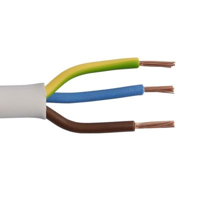 VDE Standard Kema Keur H03vvh2 f Cabos elétricos PVC Jaqueta flexível Cabo de cobre nu