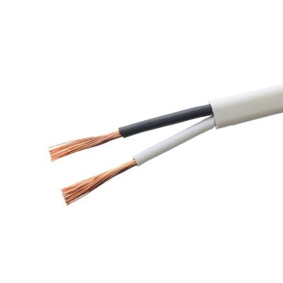 300/500V EU H05VVH2-F 2X0.75 1.5 MM2 PVC Insulated RVV Flat 2 Core Flexible Power Electric Bvv Wire Cable for Electrical