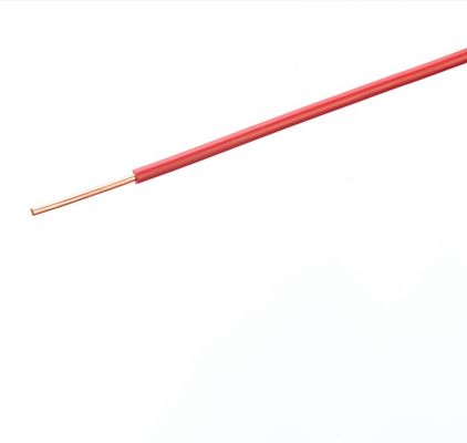 H05V-U 1X0.5 0.75 1 1.5 2.5 4 6 MM2 300/500V Núcleo único Filho de cobre puro Sólido PVC cabo de alimentação elétrica para Red House