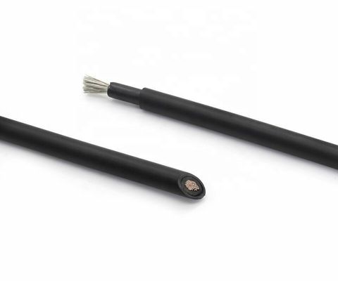 6.1MM±0.15MM Diâmetro externo Certificado TUV Cabos solares de 4 mm Personalização para aprovação doméstica EN60754-1/EN60754-2 Cable PV CC