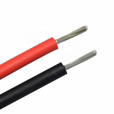 6.1MM±0.15MM Diâmetro externo Certificado TUV Cabos solares de 4 mm Personalização para aprovação doméstica EN60754-1/EN60754-2 Cable PV CC