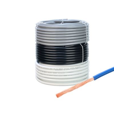 SNI Standard VDE homologado H05v-k 1x0.75mm Sq 300/500V PVC Cabos de energia de cobre isolado para aplicações de baixa tensão