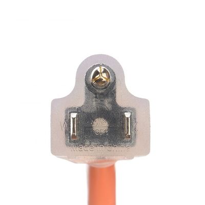 15 FT 12/3 Gauge LED Iluminado SJTW 15 Amp/125V/1875W Corda de alimentação de camisa laranja para interior / exterior
