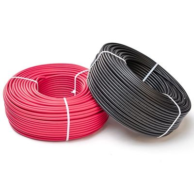 EN50618 H1Z2Z2-K 60930 IEC131 Cable de painel solar de 6 mm XLPO XLPE PV Tined Copper TUV homologado para sistema de aquecimento solar