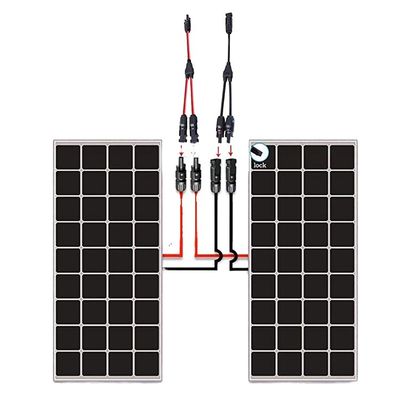 H1Z2Z2-K Conector de cabo solar fotovoltaico 6mm isolado conector de fio solar painel de ligação de cabo solar Y DC 1500V 6mm fio fotovoltaico
