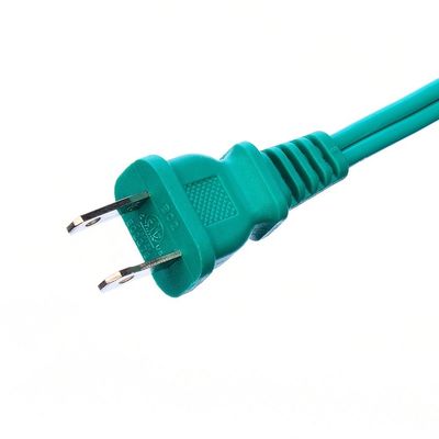 Cabo de alimentação AC 2 pontas 6 pés com 3 tomadas polarizadas e cobertura de deslizamento de segurança 13A/1625W 16 AWG cabo de extensão interior ETL