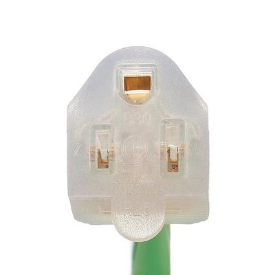 3X8/10/12/14/16AWG Voltagem nominal 125V NEMA Female Light End ETL Certificado American 3-Core Extension Cord Cabo de energia de cobre externo