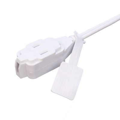 Cabos de extensão de tomada de computador portátil com revestimento de PVC e material de cobre de 125V padrão ETL personalizado