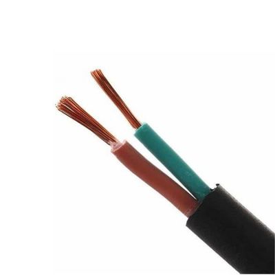 Isolamento de borracha H05rn f 2x0 5 fio elétrico flexível revestido cabo multi-núcleo para exigências elétricas de 300/500V