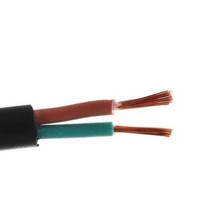 Isolamento de borracha H05rn f 2x0 5 fio elétrico flexível revestido cabo multi-núcleo para exigências elétricas de 300/500V