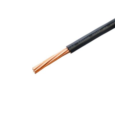 Indústria H07v-r 1 núcleo 7 condutores de cobre 4 mm quadrados fio elétrico interno para hospitais domésticos hotel cobre único
