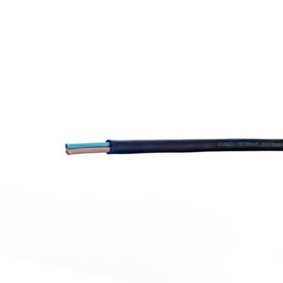 Material do condutor Cobre H07RN-F 2x1.5 2 núcleo plano isolante cabo de energia de borracha 1,5 mm quadrado para o exterior