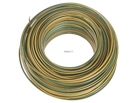 450/750V H07v U 1.5mm2 2.5mm2 fio de cobre sólido puro com cabo de alimentação isolado de PVC para alta tensão
