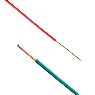 VDE SNI KC H07V-U Fio sólido único fio elétrico 0.75/1/1.5/2/2.5/4/6mm2 cobre puro cabos multiestalares energia e fios