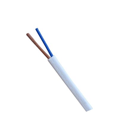 VDE Listado H03vvh2-f H05vvh2-f Cabo de alimentação plano 300/500V 2 núcleos Fio de cobre sem oxigênio 0,5 0,75 1 mm2 fios elétricos