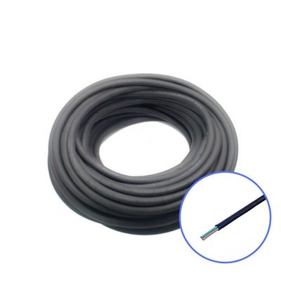 2 Núcleo condutor Cable de energia de cobre resistente ao fogo para campo ao ar livre H07RN-F 2x0.75/1/1.5/2.5mm2 resistente ao fogo ao ar livre