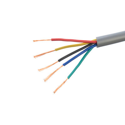 Cabos de alimentação flexíveis H05vv-f 5 Núcleo 0,5 mm/1 mm quadrado Cobre Sólido Condutor Elétrico